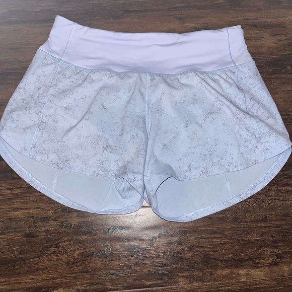 Lululemon speed up shorts, multicoloured purple - Picture 2 of 6
